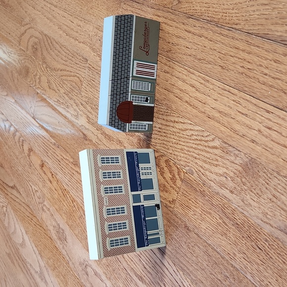 The Cat's Meow Village Longaberger Set of 2 Vintage - Picture 12 of 17